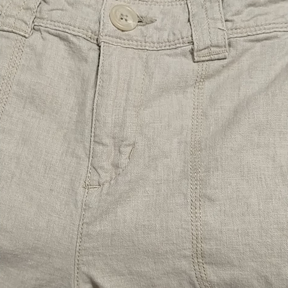 💥5 for $20💥 Linen capri pants by St. Johns Bay - Picture 6 of 6